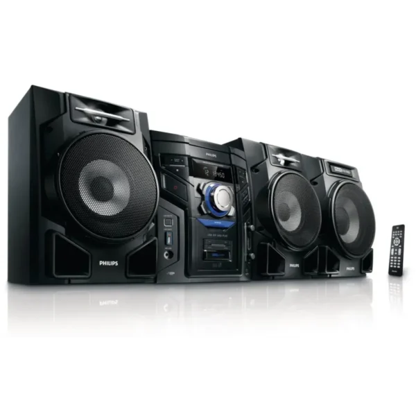 Philips FWM603/55 home audio system Home audio mini system 400 W Black, Blue, Silver