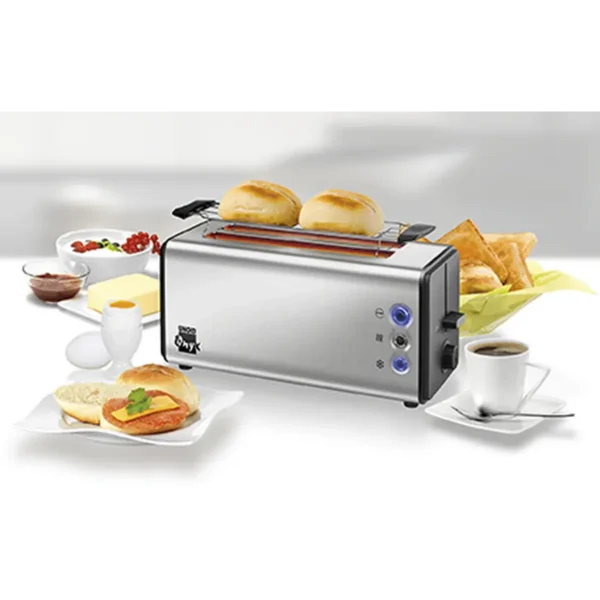 Unold Onyx Duplex 4 slice(s) 1180 W Black, Stainless steel