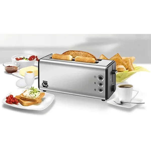 Unold Onyx Duplex 4 slice(s) 1180 W Black, Stainless steel