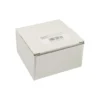 InLine Cat.5e Network Box 2x RJ45 for concealed installation white RAL9010