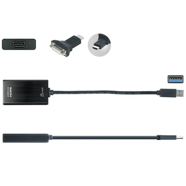 j5create JUA350 USB 3.0 HDMI/DVI Display Adatpter