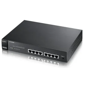 Zyxel ES1100-8P Unmanaged Fast Ethernet (10/100) Power over Ethernet (PoE) Black