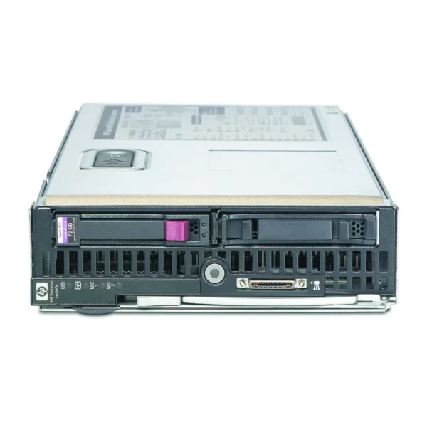 HP ProLiant xw460c Intel® Xeon® 5000 Sequence X5260 2 GB DDR2-SDRAM 72 GB HDD NVIDIA® Quadro® FX 1600 Windows XP Professional Workstation Black, Grey