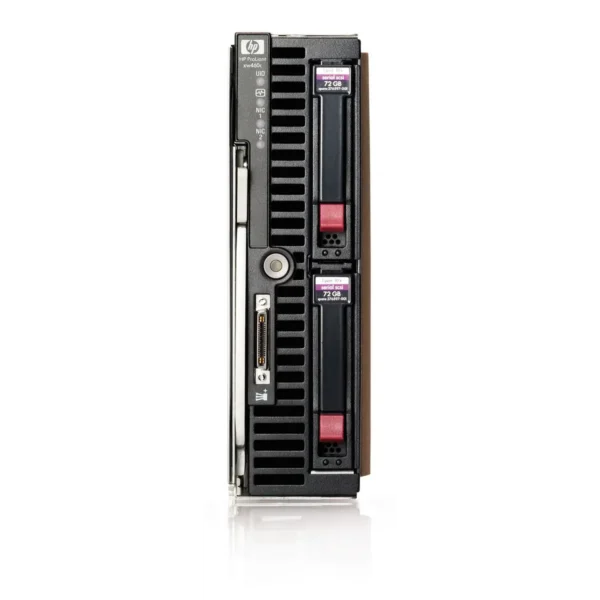 HP ProLiant xw460c Intel® Xeon® 5000 Sequence X5260 2 GB DDR2-SDRAM 72 GB HDD NVIDIA® Quadro® FX 1600 Windows XP Professional Workstation Black, Grey