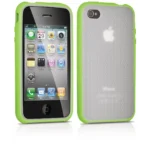 Philips DLM4358/17 MP3/MP4 player case Border Green, Transparent Silicone