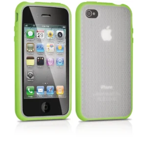 Philips DLM4358/17 MP3/MP4 player case Border Green, Transparent Silicone