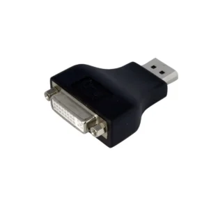 StarTech.com Compact DisplayPort to DVI Adapter – DisplayPort to DVI-D Adapter/Video Converter 1080p – DP to DVI Monitor/Display Adapter Dongle – DP to DVI Adapter – Latching DP Connector