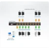 ATEN CL5716N KVM switch Rack mounting Black
