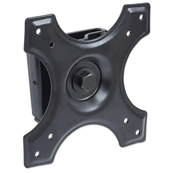 Manhattan Wall Mount for TV & Monitors (Fixed), For screens 10″ to 32″, VESA compatability: 75x75mm and 100x100mm – check the dimensions of the four mounting holes on back of screen to ensure it fits, Max 15kg, Black, Bracket