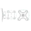 Manhattan Wall Mount for TV & Monitors (Fixed), For screens 10″ to 32″, VESA compatability: 75x75mm and 100x100mm – check the dimensions of the four mounting holes on back of screen to ensure it fits, Max 15kg, Black, Bracket