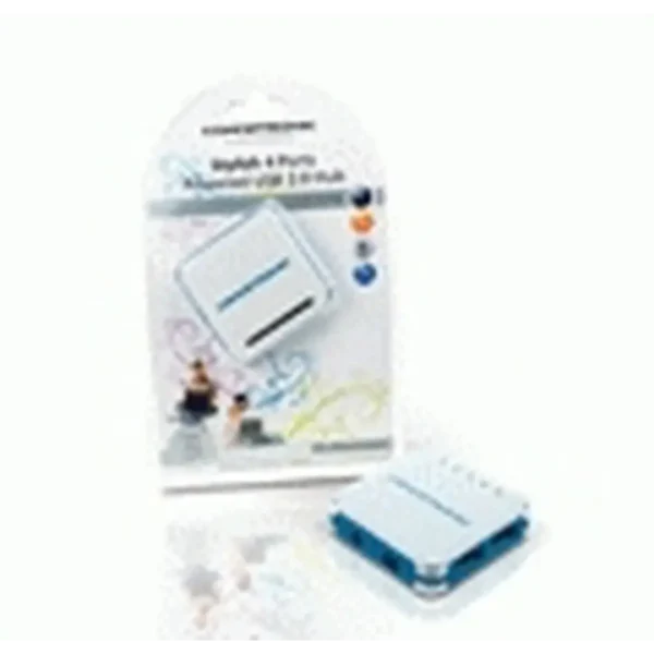 Conceptronic 4 PORTS USB 2.0 HUB WITH ADAPTER