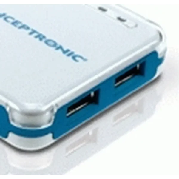 Conceptronic 4 PORTS USB 2.0 HUB WITH ADAPTER