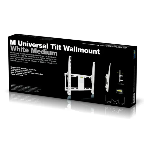 Multibrackets M Universal Tilt Wallmount White Medium