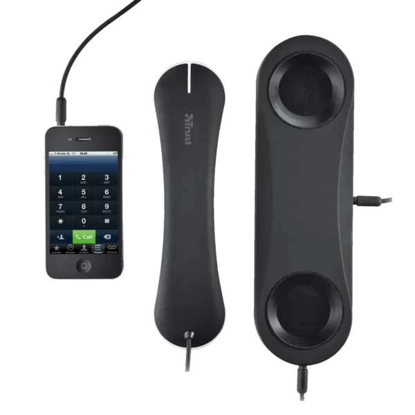 Trust 18401 telephone handset Black