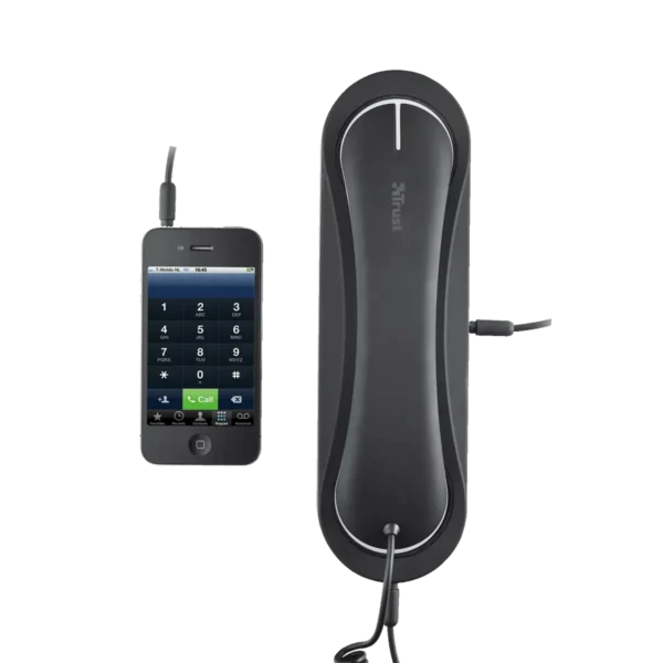 Trust 18401 telephone handset Black