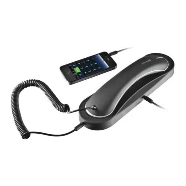 Trust 18401 telephone handset Black
