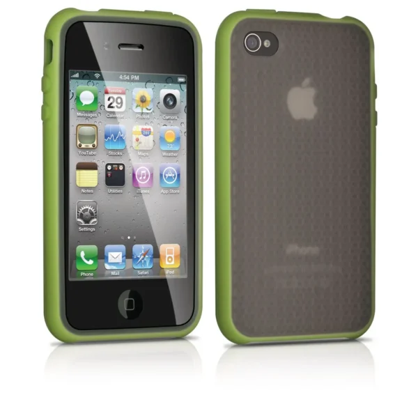 Philips DLM4356/17 MP3/MP4 player case Border Charcoal, Green Silicone