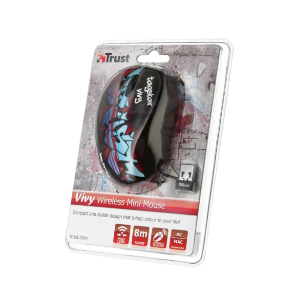 Trust Vivy mouse Office Ambidextrous RF Wireless Optical