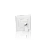 Equip 2-Port German Faceplate