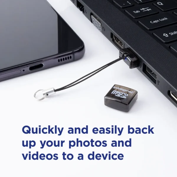 Integral USB 2.0 CARD READER SINGLE SLOT MICRO SD ETAIL