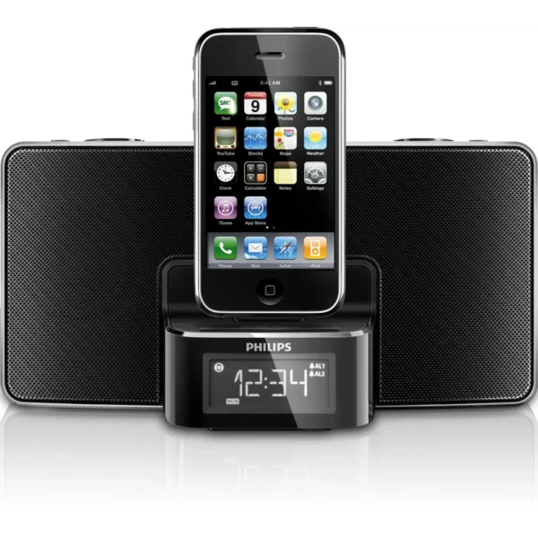 Philips DC220/37 docking speaker 2.0 channels 5 W Black