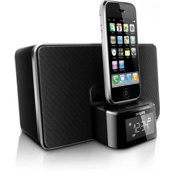 Philips DC220/37 docking speaker 2.0 channels 5 W Black