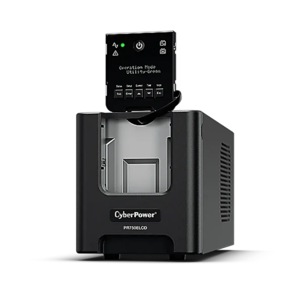 CyberPower PR750ELCD uninterruptible power supply (UPS) Line-Interactive 0.75 kVA 675 W 6 AC outlet(s)