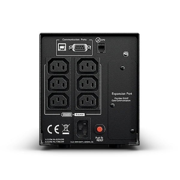 CyberPower PR750ELCD uninterruptible power supply (UPS) Line-Interactive 0.75 kVA 675 W 6 AC outlet(s)