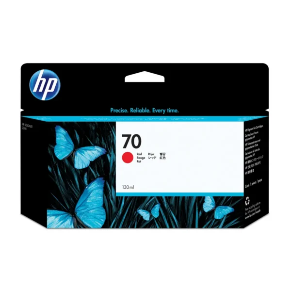 HP 70 130-ml Red DesignJet Ink Cartridge