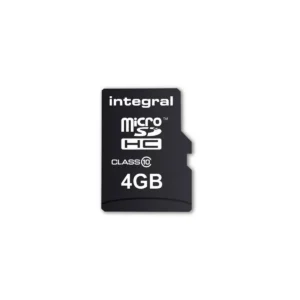 Integral 4GB MICRO SDHC MLC FLASH CL10 20 MB/S + ADAPTER