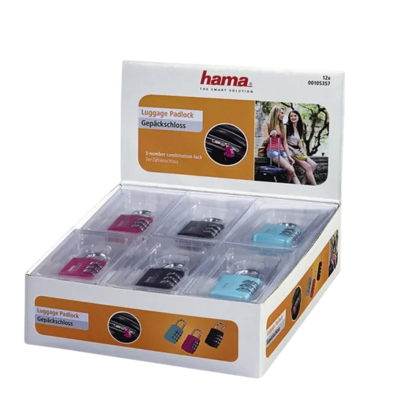 Hama 105357 number lock Zinc Assorted colours