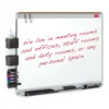 Nobo Prestige Enamel Magnetic Whiteboard 900x600mm with Connex Trim