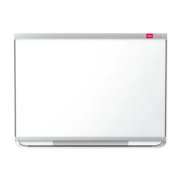 Nobo Prestige Enamel Magnetic Whiteboard 900x600mm with Connex Trim