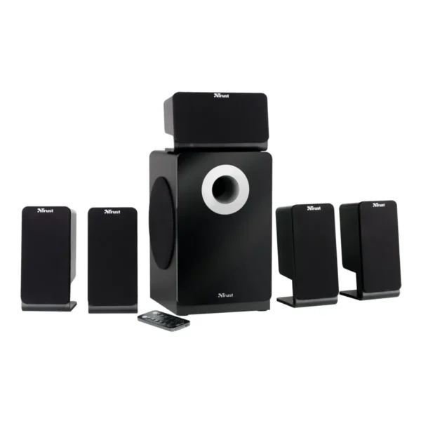 Trust SoundForce Presto 5.1 speaker set 80 W Black 5.1 channels