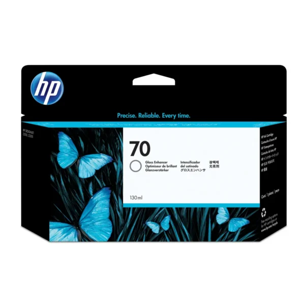 HP 70 130-ml Gloss Enhancer DesignJet Ink Cartridge