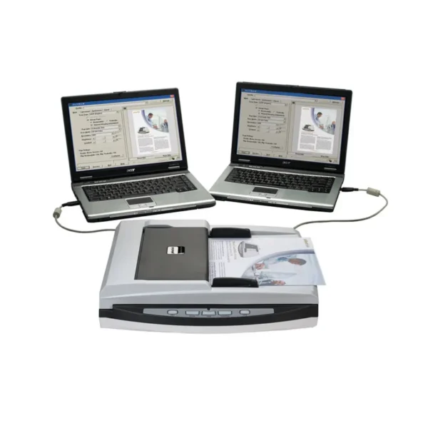 Plustek SmartOffice PL1530 Flatbed & ADF scanner 600 x 600 DPI A4 Black, White