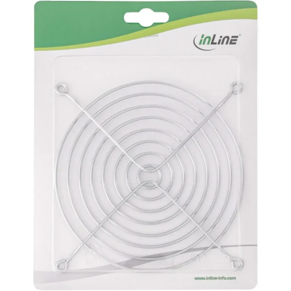 InLine Fan Guard Metal Chromium Plated, 140x140mm