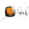 Philips Activa ACT101M/17 activity tracker LCD Clip-on activity tracker 3.66 cm (1.44″) Black, Orange, White