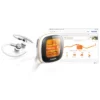 Philips Activa ACT101M/17 activity tracker LCD Clip-on activity tracker 3.66 cm (1.44″) Black, Orange, White