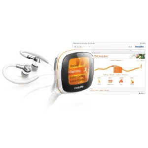 Philips Activa ACT101M/17 activity tracker LCD Clip-on activity tracker 3.66 cm (1.44″) Black, Orange, White