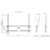 Multibrackets M Universal Tilt Wallmount White Large