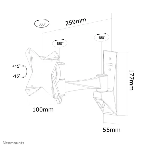 Neomounts tv wall mount