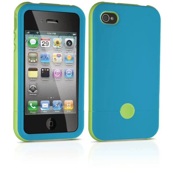 Philips DLM4359/17 MP3/MP4 player case Shell case Blue, Green Polycarbonate, Rubber
