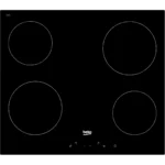 Beko HIC 64400 E hob Black Built-in 60 cm Ceramic 4 zone(s)