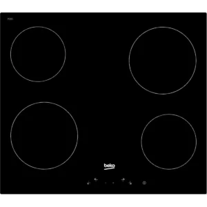 Beko HIC 64400 E hob Black Built-in 60 cm Ceramic 4 zone(s)