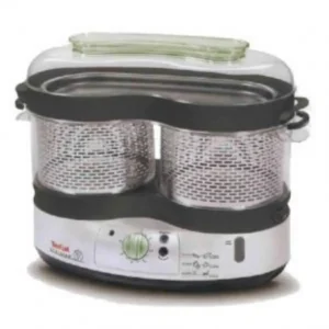 Tefal VitaCuisine steam cooker 2 basket(s) Freestanding 2000 W Grey, Silver