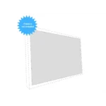 Multibrackets Extra Cloth, M Grey Plus, Gain 0,90 16:10, 135″