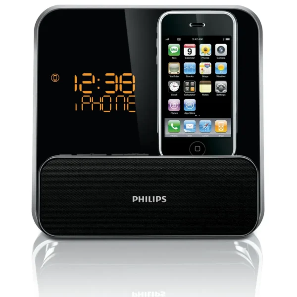 Philips DC315/37 docking speaker 2.0 channels 8 W Black
