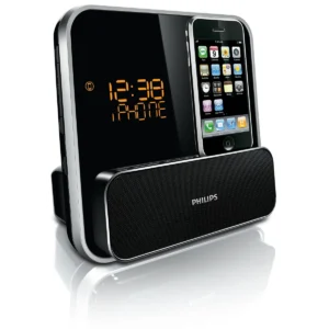 Philips DC315/37 docking speaker 2.0 channels 8 W Black