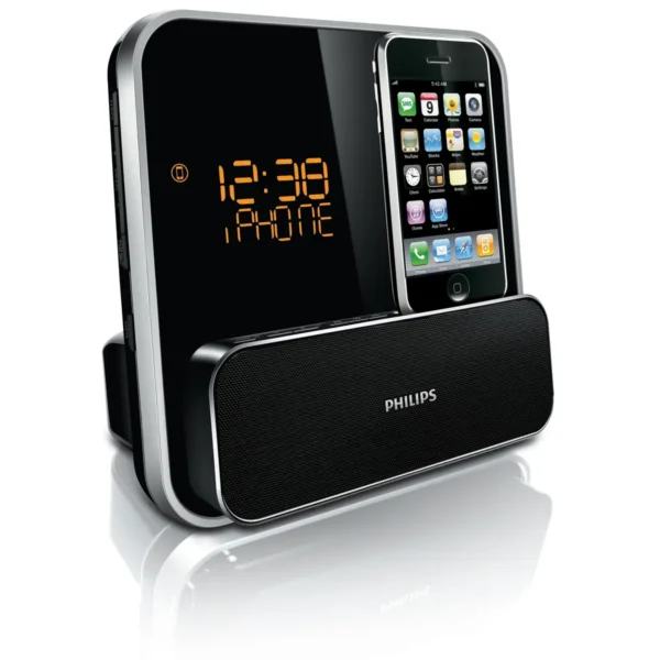 Philips DC315/37 docking speaker 2.0 channels 8 W Black